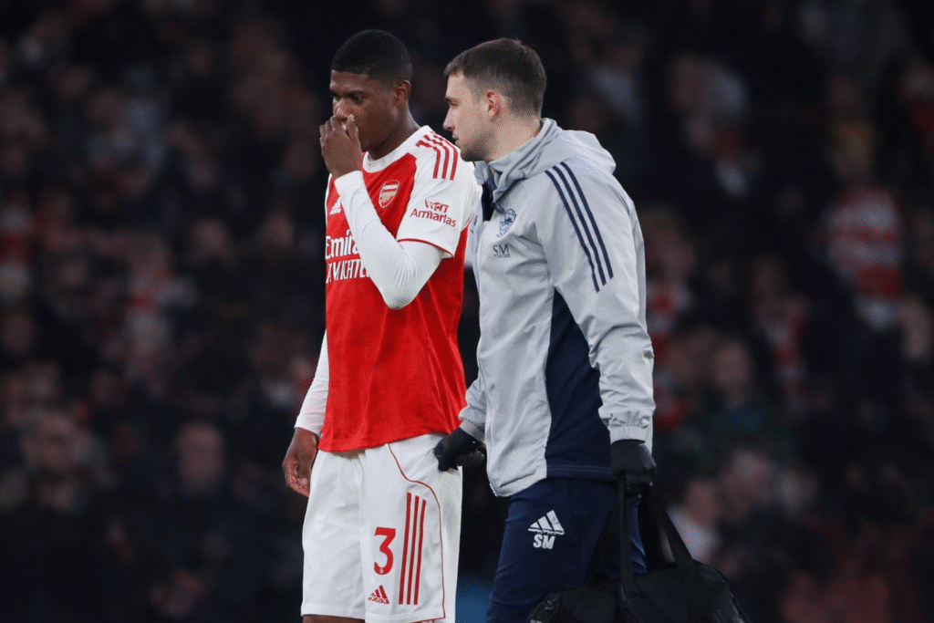 Emmanuel Petit ‘worried’ for Arsenal duo after double injury blow against Brentford 