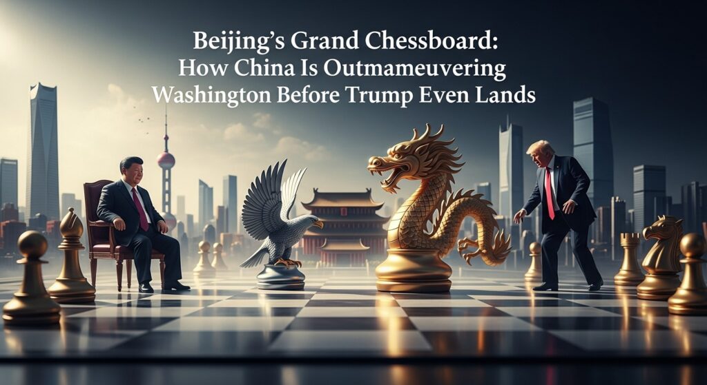 Beijing's Grand Chessboard: How China Is Outmaneuvering Washington Before Trump Even Lands