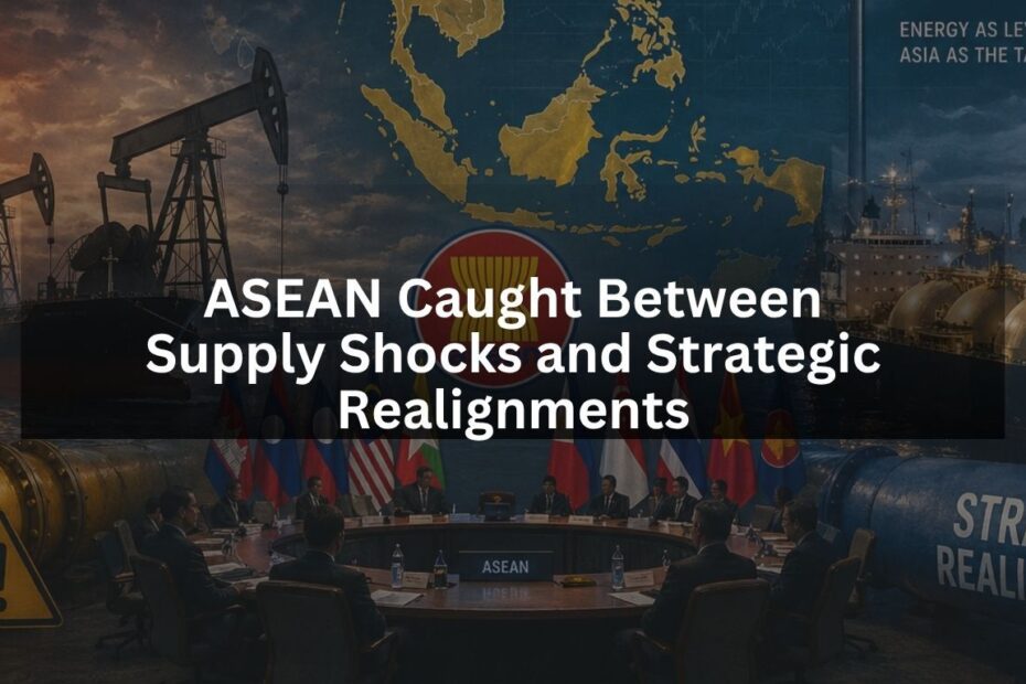 ASEAN Caught Between Supply Shocks and Strategic Realignments