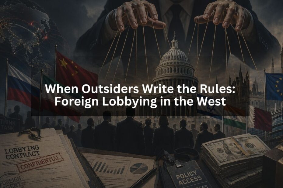 When Outsiders Write the Rules: Foreign Lobbying in the West