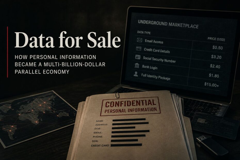 Data for Sale: How Personal Information Became a Multi-Billion-Dollar Parallel Economy