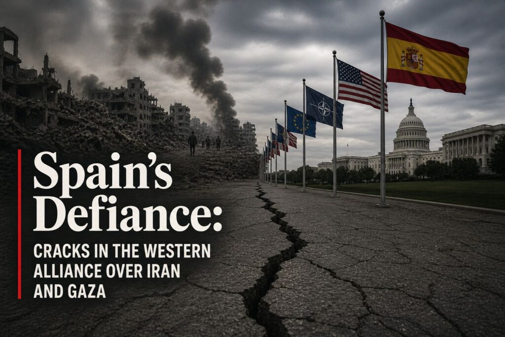 Spain’s Defiance: Cracks in the Western Alliance Over Iran and Gaza