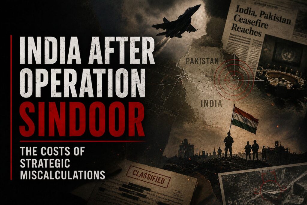 India After Operation Sindoor: The Costs of Strategic Miscalculations