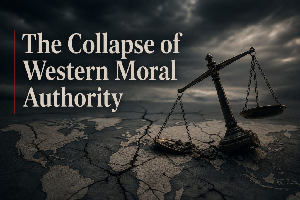The Collapse of Western Moral Authority