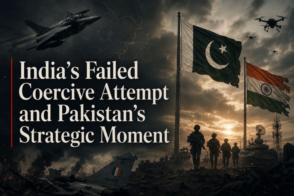 India’s Failed Coercive Attempt and Pakistan’s Strategic Moment