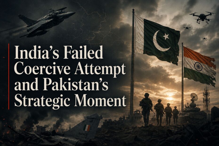 India’s Failed Coercive Attempt and Pakistan’s Strategic Moment