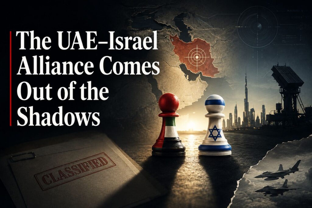 The UAE–Israel Alliance Comes Out of the Shadows