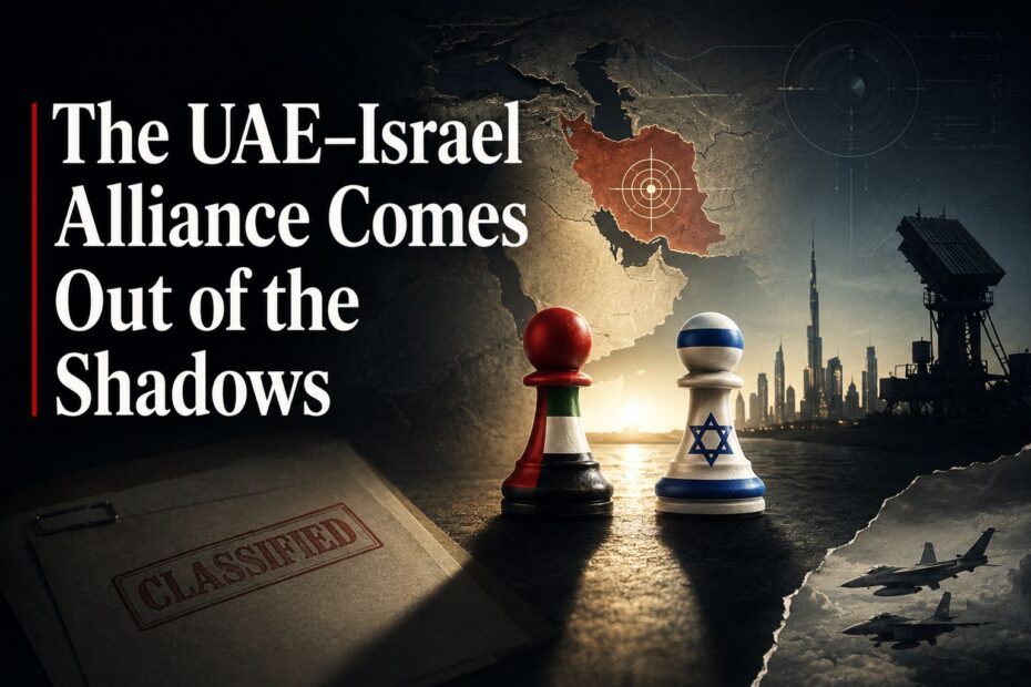 The UAE–Israel Alliance Comes Out of the Shadows