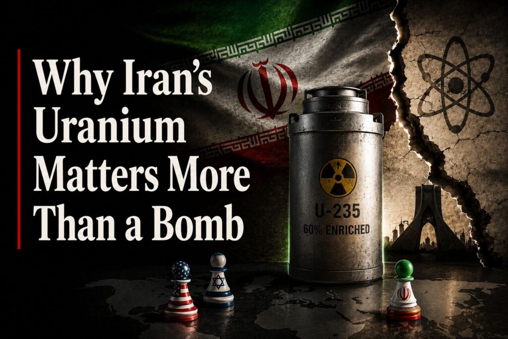 Why Iran’s Uranium Matters More Than a Bomb