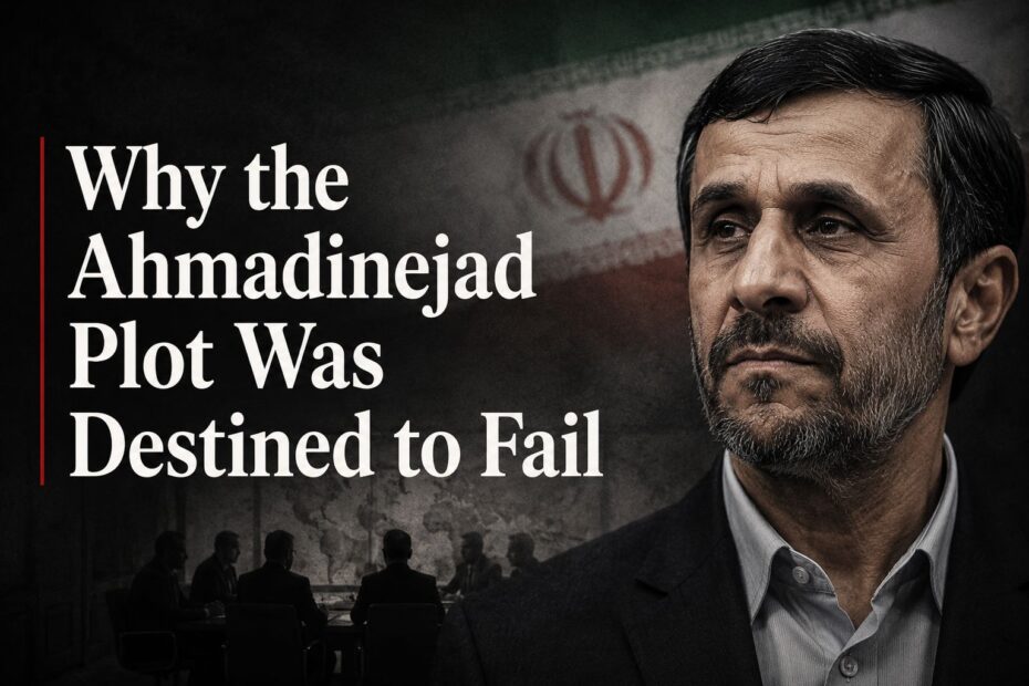 Why the Ahmadinejad Plot Was Destined to Fail