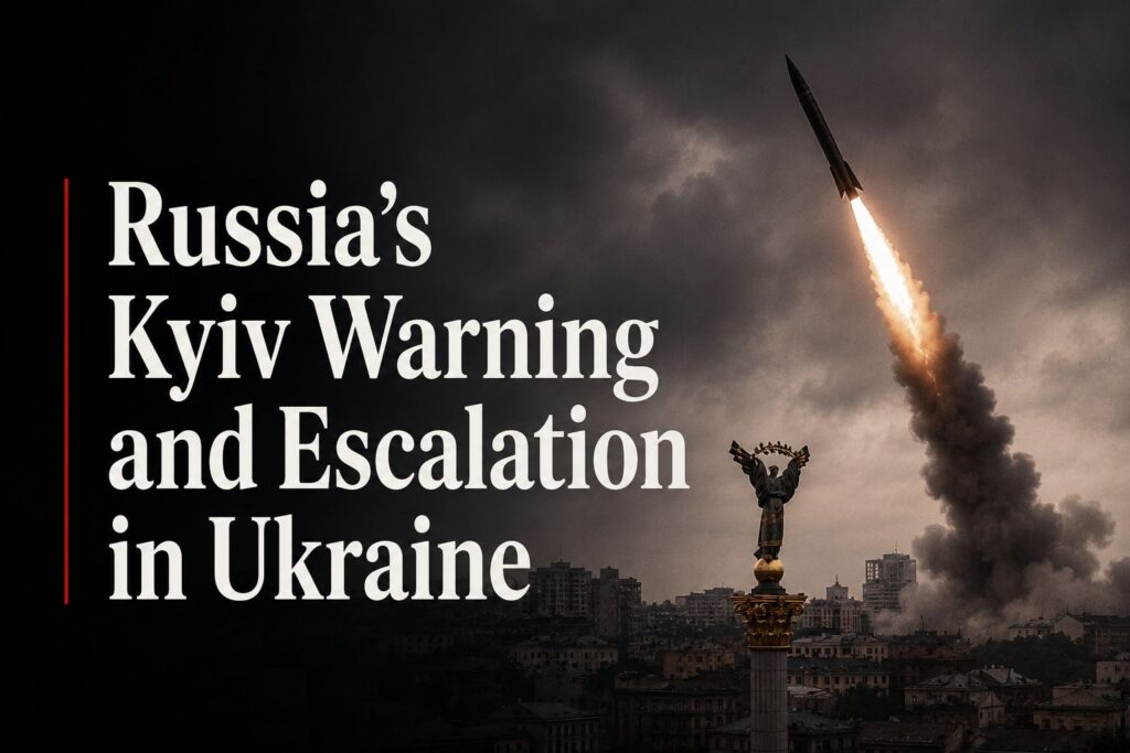 Russia’s Kyiv Warning and Escalation in Ukraine