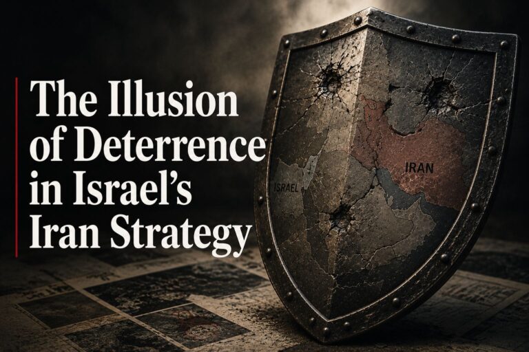 The Illusion of Deterrence in Israel’s Iran Strategy