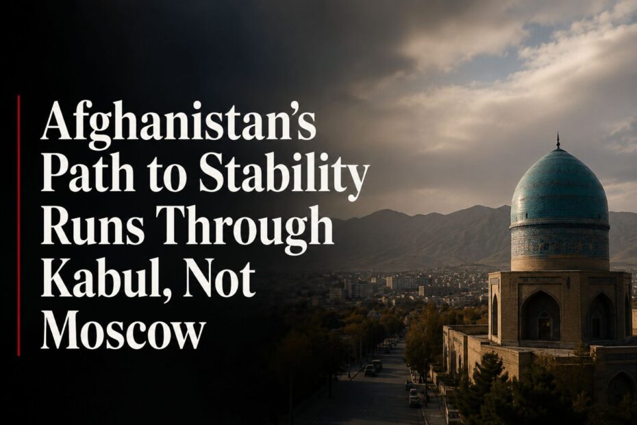 Afghanistan’s Path to Stability Runs Through Kabul, Not Moscow