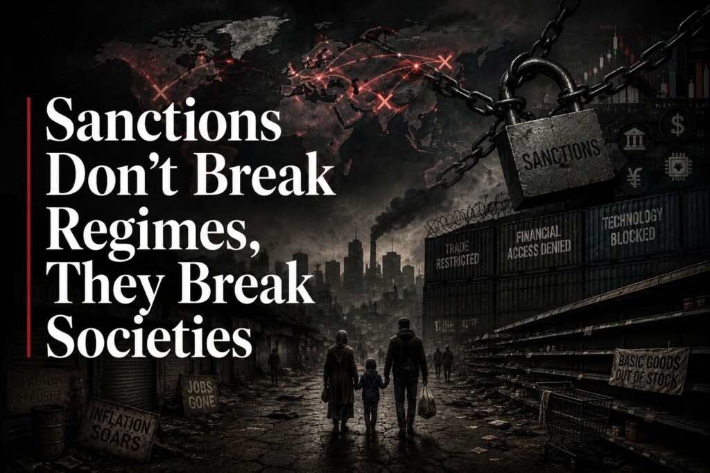 Sanctions Don’t Break Regimes, They Break Societies