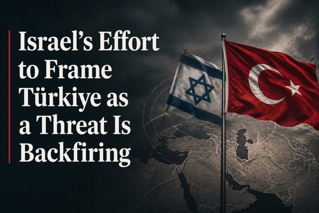 Israel’s Effort to Frame Türkiye as a Threat Is Backfiring
