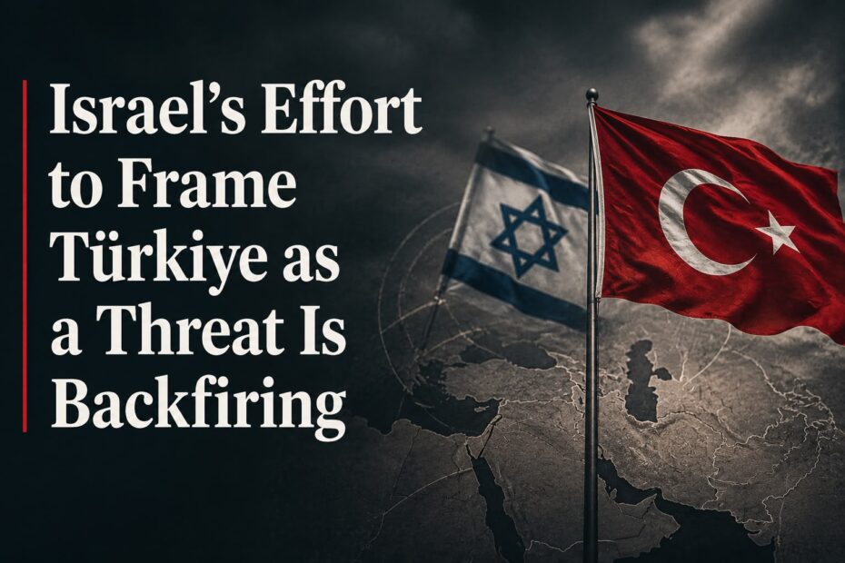 Israel’s Effort to Frame Türkiye as a Threat Is Backfiring