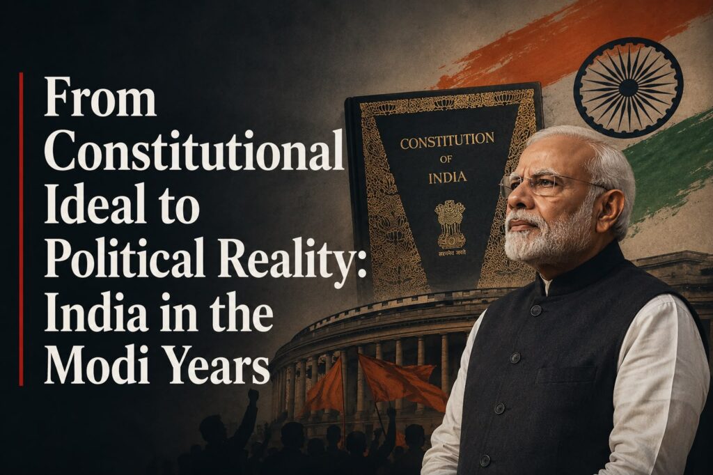 From Constitutional Ideal to Political Reality: India in the Modi Years