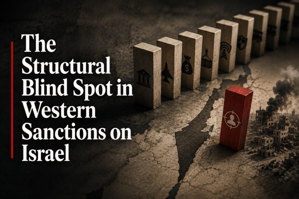 The Structural Blind Spot in Western Sanctions on Israel