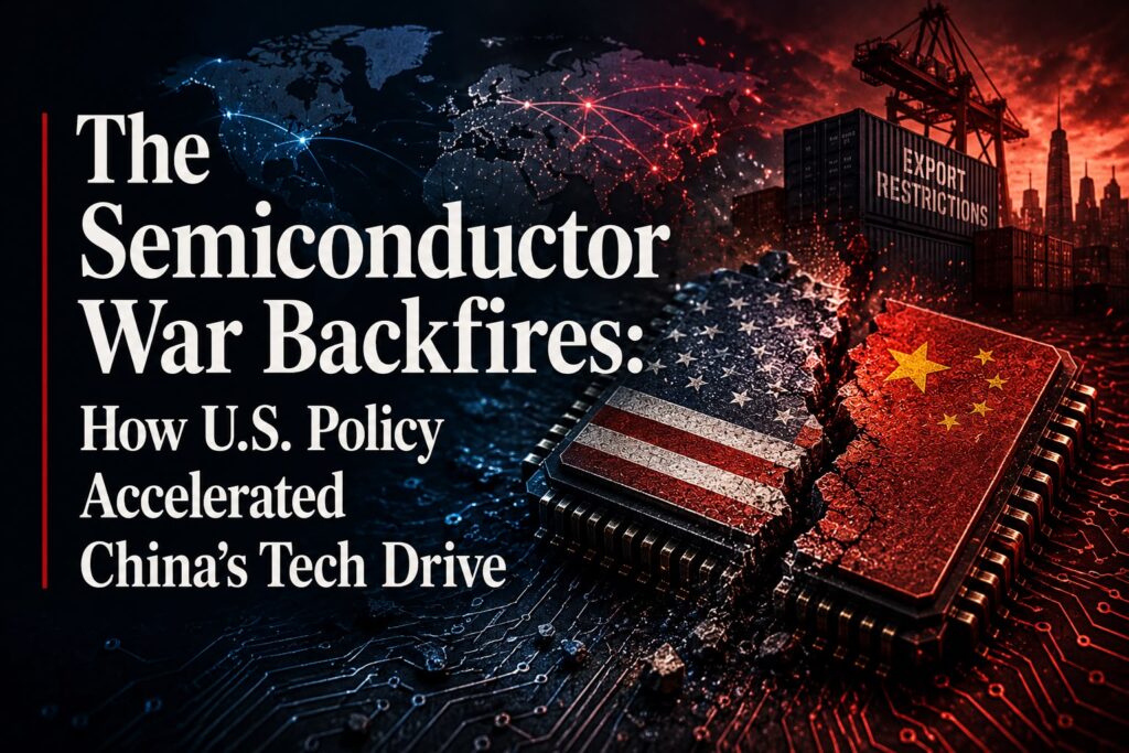 The Semiconductor War Backfires: How U.S. Policy Accelerated China’s Tech Drive