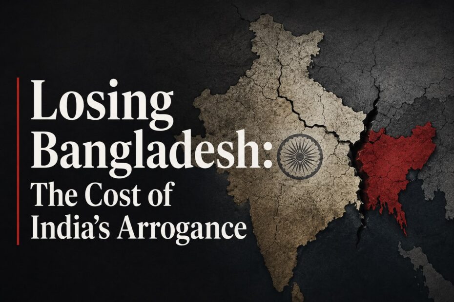 Losing Bangladesh: The Cost of India's Arrogance