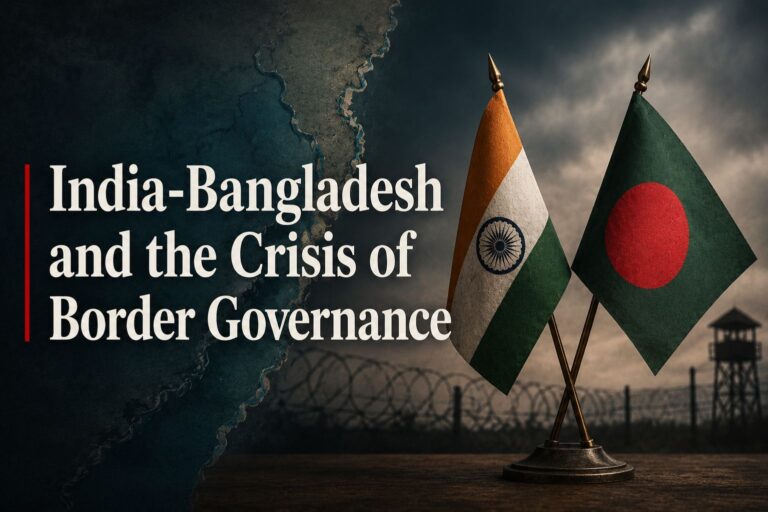 India-Bangladesh and the Crisis of Border Governance