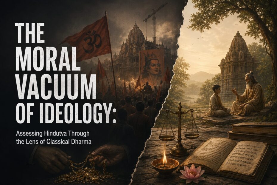 The Moral Vacuum of Ideology: Assessing Hindutva Through the Lens of Classical Dharma