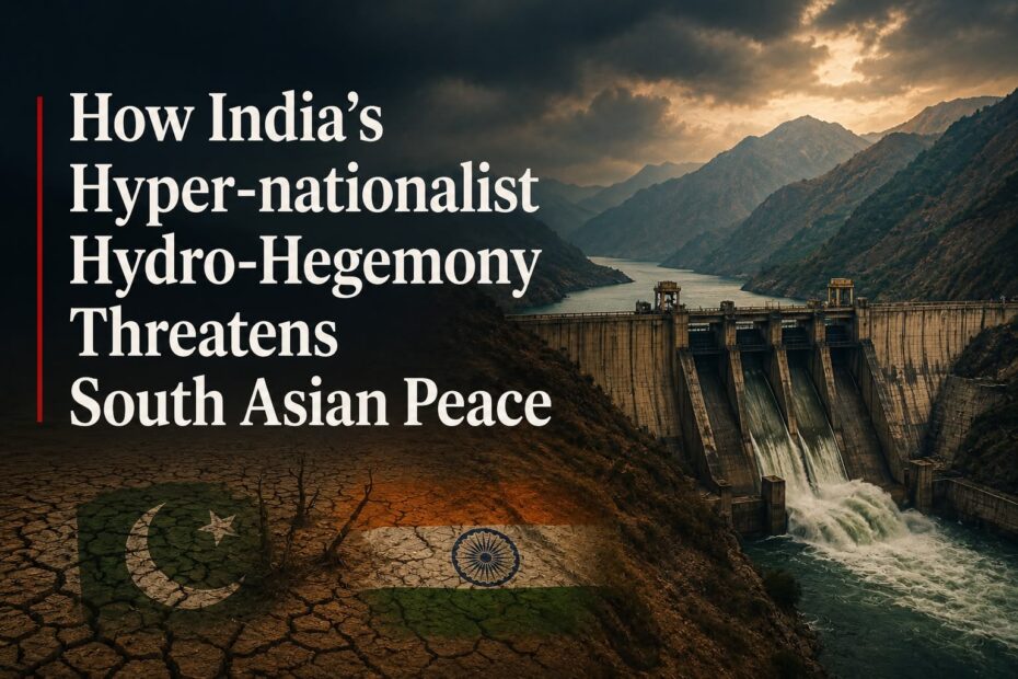 How India’s Hyper-nationalist Hydro-Hegemony Threatens South Asian Peace