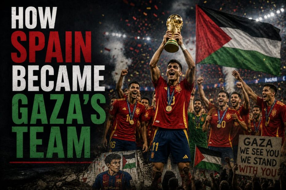 How Spain Became Gaza's Team