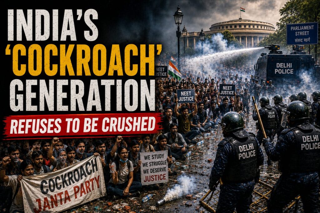 India’s 'Cockroach' Generation Refuses to Be Crushed