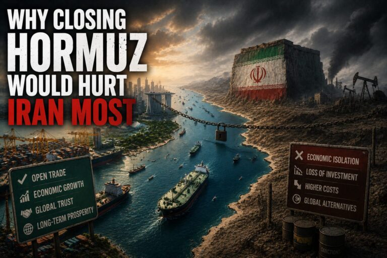 Why Closing Hormuz Would Hurt Iran Most