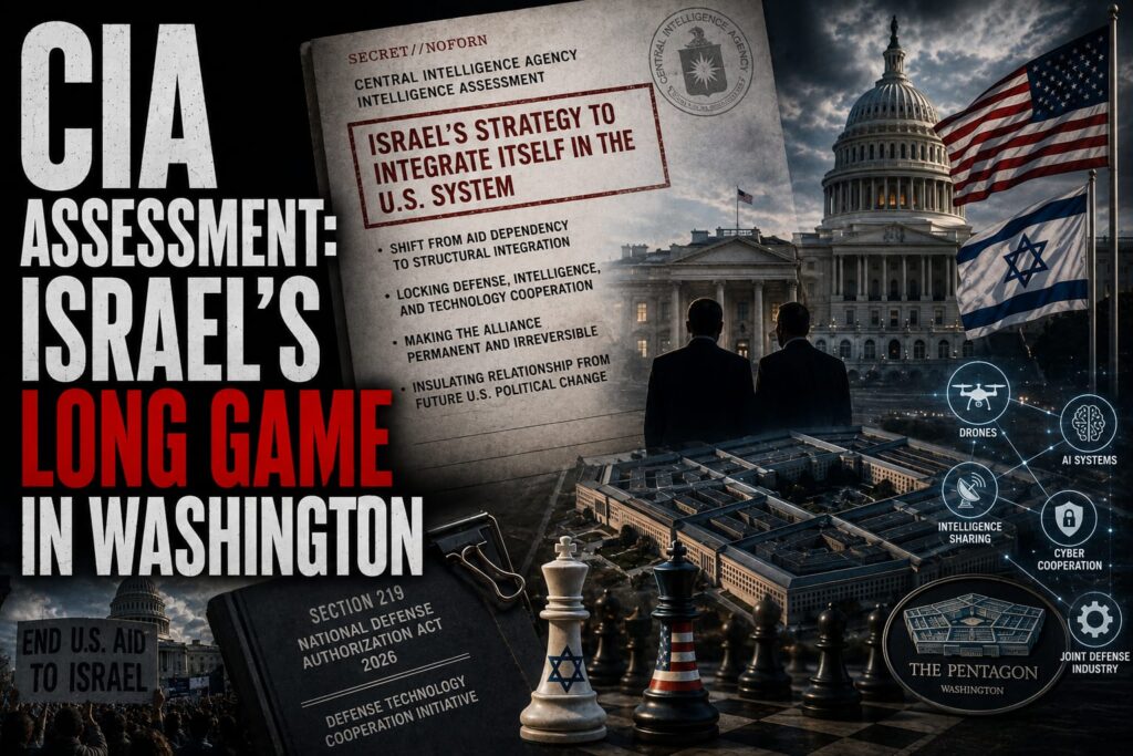 CIA Assessment: Israel's Long Game in Washington