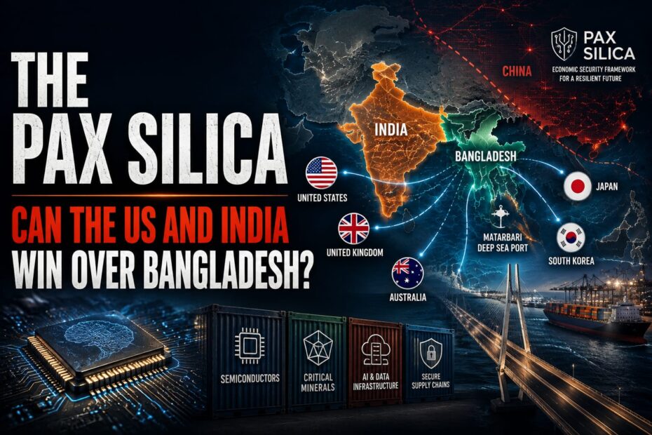 The Pax Silica: Can the US and India Win Over Bangladesh?