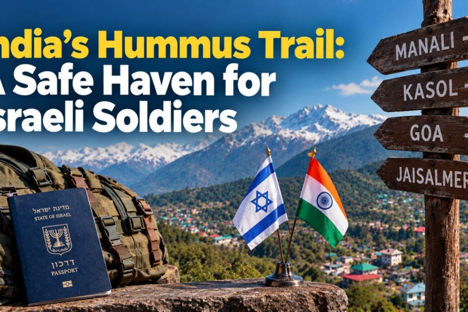 India’s Hummus Trail: A Safe Haven for Israeli Soldiers