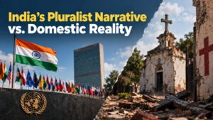 India’s Pluralist Narrative vs. Domestic Reality
