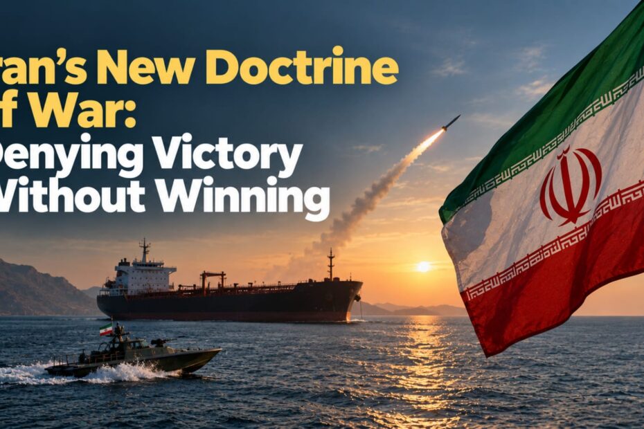 Iran’s New Doctrine of War: Denying Victory Without Winning