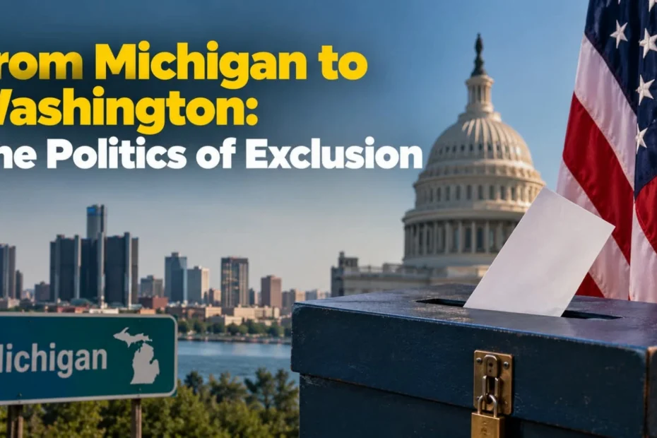From Michigan to Washington: The Politics of Exclusion