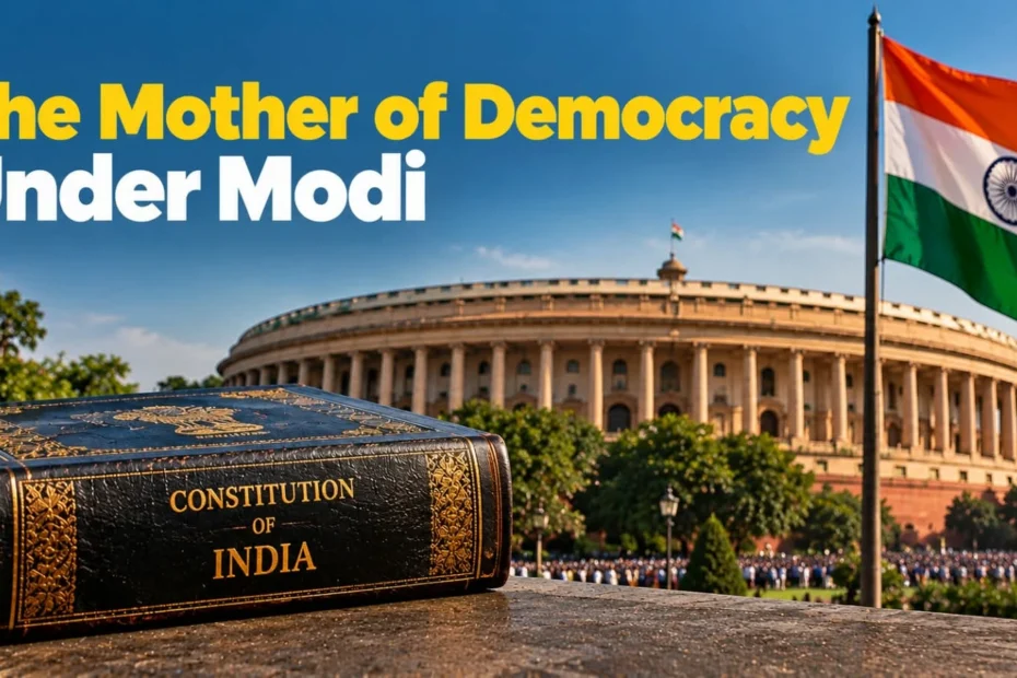 The Mother of Democracy Under Modi