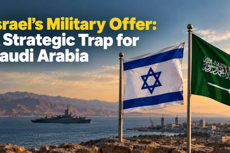 Israel’s Military Offer: A Strategic Trap for Saudi Arabia