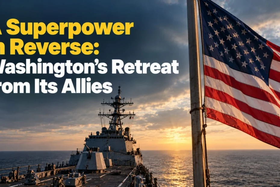 A Superpower in Reverse: Washington’s Retreat from Its Allies