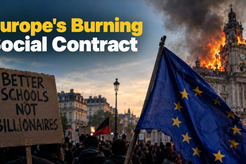 Europe’s Burning Social Contract