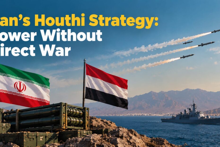 Iran’s Houthi Strategy: Power Without Direct War