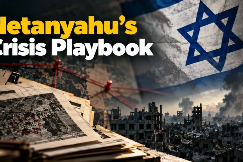 Netanyahu’s Crisis Playbook