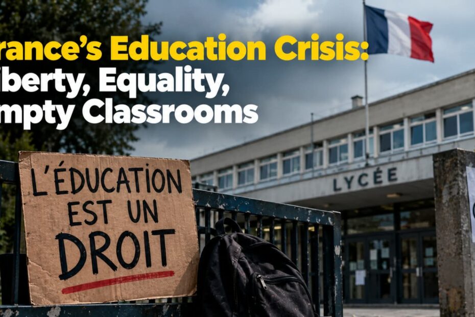 France’s Education Crisis: Liberty, Equality, Empty Classrooms